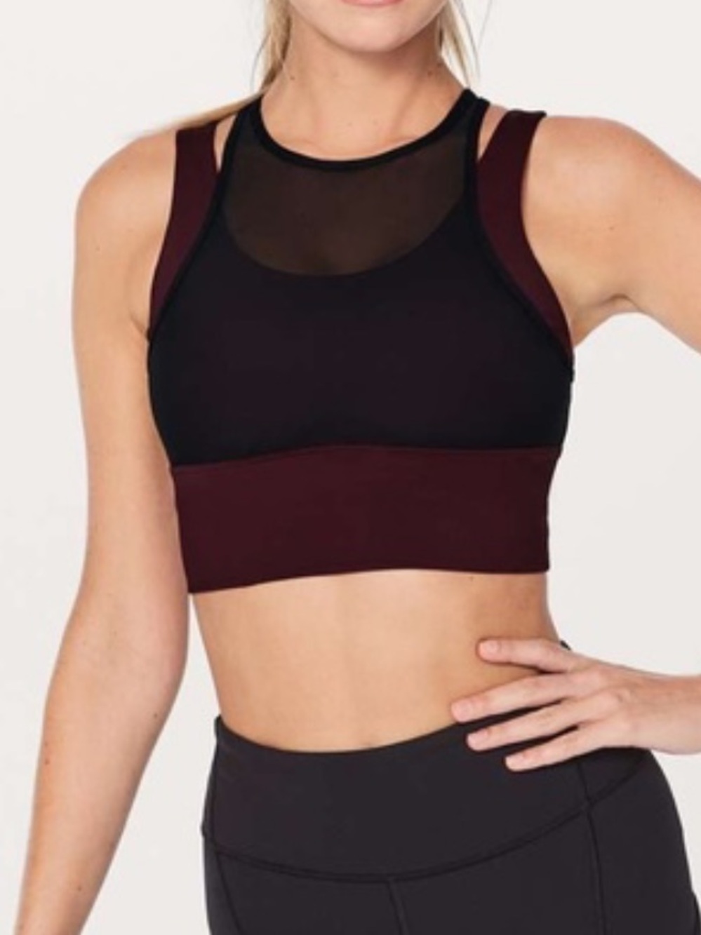 Lululemon Double tap Mesh Sports Bra 6